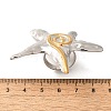 Starfish 304 Stainless Steel Finger Rings RJEW-G339-04P-3