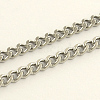 Tarnish Resistant 304 Stainless Steel Curb Chains CHS-R008-07-1