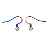 Ion Plating(IP) 304 Stainless Steel French Earring Hooks STAS-S119-016A-3