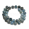 Dyed Imitation Jade Glass Beads Strands GL-Z001-02A-12-3