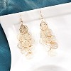 Brass Dangle Earrings EJEW-B157-02C-G-1