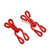 Cloth and Iron Hook and S-Hook Clasps IFIN-WH0063-05C-04-1