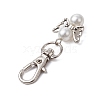 10Pcs Angel Glass Pearl Pendant Decorations HJEW-JM02672-02-4