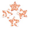 Transparent Clear Cellulose Acetate(Resin) Pendants LS-KY-T040-64D-1