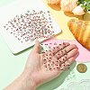 6 Sheets 2 Styles PVC Nail Art Stickers MRMJ-CJ0001-27-4