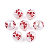 Halloween Opaque ABS Plastic Imitation Pearl Enamel Beads KY-G020-01M-3