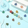 16Pcs 15 Colors Handmade Lampwork Beads LAMP-CJ0002-47-6