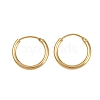 Brass Hoop Earrings EJEW-F378-02G-2