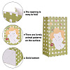 12Pcs 6 Color Rectangle Paper Candy Bags CARB-MB0001-09-4