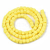 Handmade Polymer Clay Beads Strands CLAY-N008-061-07-2