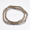 Electroplate Non-magnetic Synthetic Hematite Beads Strands G-I200-09C-2