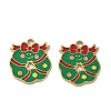 Christmas 304 Stainless Steel Enamel Pendants STAS-Z093-08P-G-1