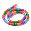 Handmade Polymer Clay Bead Strands CLAY-C003-02J-3