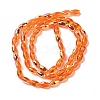 AB Color Plated Transparent Electroplate Beads Strands EGLA-H104-05B-2