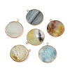 Natural Amazonite Pendants G-A213-01G-02-1