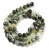 Natural Prehnite/Sunstone/Ruby Zoisite/Labradorite/Rhodonite Beads Strands G-G161-A03-02-3