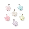 Opaque Acrylic Pendants PALLOY-JF04333-01-1