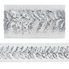 5Yards Polyester & Plastic Paillette Embroidery Ribbons OCOR-CY0003-25-7
