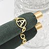 Brass Open Cuff Rings for Women RJEW-K289-01G-A-1