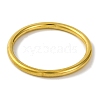 Ion Plating(IP) Plain 304 Stainless Steel Bangles for Women BJEW-B104-33B-G-2