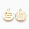 Brass Charms KK-T020-84G-1