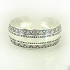 Retro & Bohemian Style Alloy Cuff Bangles for Women FS-WG4A806-06-2