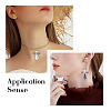 80Pcs 2 Style Imitation Pearl Acrylic Pendants OACR-CD0001-07-7