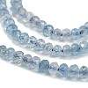 Natural Aquamarine Beads Strands G-L587-B02-02-3