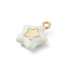 Alloy Enamel Charms ENAM-E362-08E-2