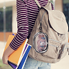2Pcs 2 Colors Transparent Plastic Storage Zipper Bags ABAG-FH0001-16A-5