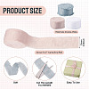 3 Rolls 3 Colors Polyester Frayed Fringe Ribbon OCOR-TA0003-81B-4