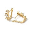 Brass Hoop Earrings EJEW-L271-13KCG-01-2