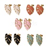 Brass Stud Earrings for Women KK-CBA9D38-05G-2