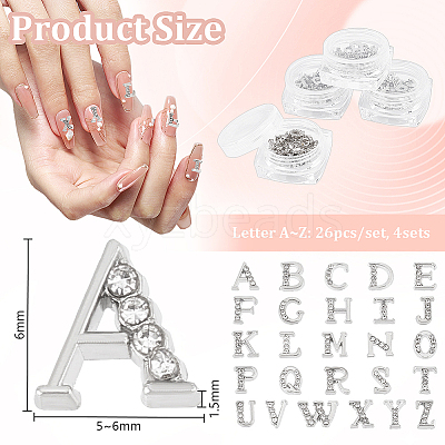 Alloy Rhinestone Cabochons MRMJ-WH0082-67P-1