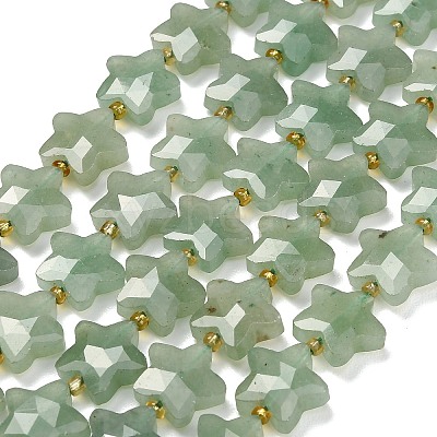 Natural Green Aventurine Beads Strands G-L657-A01-01-1