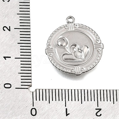 304 Stainless Steel Pendants SA-CBAF4B0-02P-03-1
