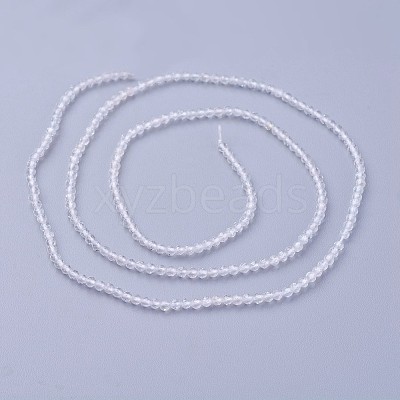 Natural White Topaz Beads Strands G-F619-28-2mm-1