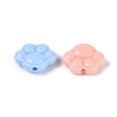 Opaque Plastic Beads KY-N025-23-1