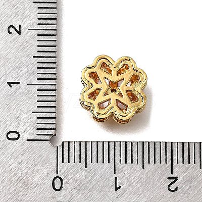 Brass Pave Cubic Zirconia Multi-strand Links KK-F913-13G-1
