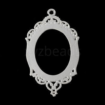 Zinc Alloy Pendant Cabochon Settings FIND-WH050-70S-1