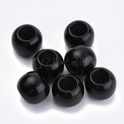 Opaque Acrylic Beads SACR-S300-15B-02-1