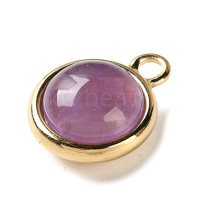 Natural Amethyst Pendants STAS-L022-398E-G-1