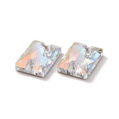 Rectangle Shape Sew on Rhinestone RGLA-C001-05B-001LA-1