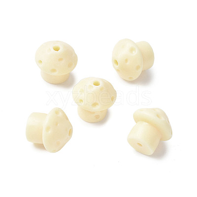 Natural Tagua Beads Jewelry Findings WOOD-V001-04-1