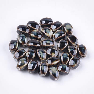 Handmade Porcelain Beads PORC-S498-07D-1