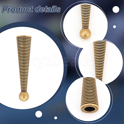8Pcs 4 Colors Alloy Bolo Tie Replacement Cord End FIND-PH0018-04-1