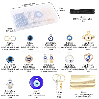 DIY Keychain Making Kits DIY-FS0008-75-1