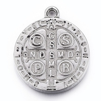 304 Stainless Steel Pendants STAS-P218-01-1