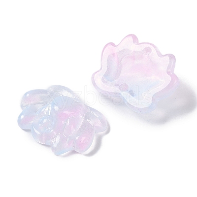 Baking Paint Glass Beads GLAA-S202-13C-1