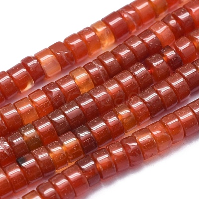 Natural Carnelian Beads Strands G-A177-01L-15-1
